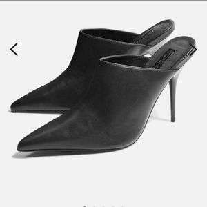 TopShop Godiva Heeled Mules